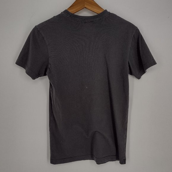 Thrasher Classic Flame Logo Skate Magazine Gray Blue & Purple T-Shirt - Picture 3 of 5